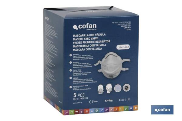 Mascarilla FFP3D