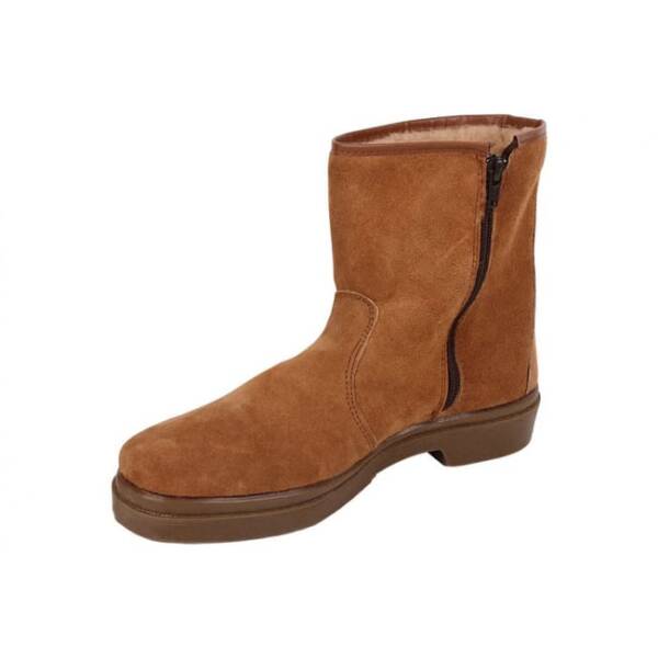 Bota de Serraje con cremallera